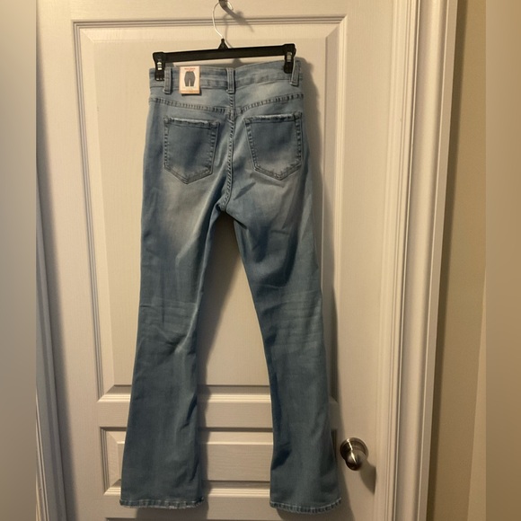 Wax Jean, Sustainable Denim, Bootcut. light blue, size 5/27 - Picture 2 of 4